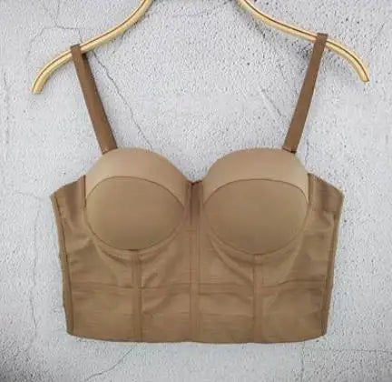 S M L XL 2XL 3XL Fashion Mesh Push Up Bralet Women's Corset Bustier Bra Night Club Party Sexy Cropped Top Vest fashion AW514