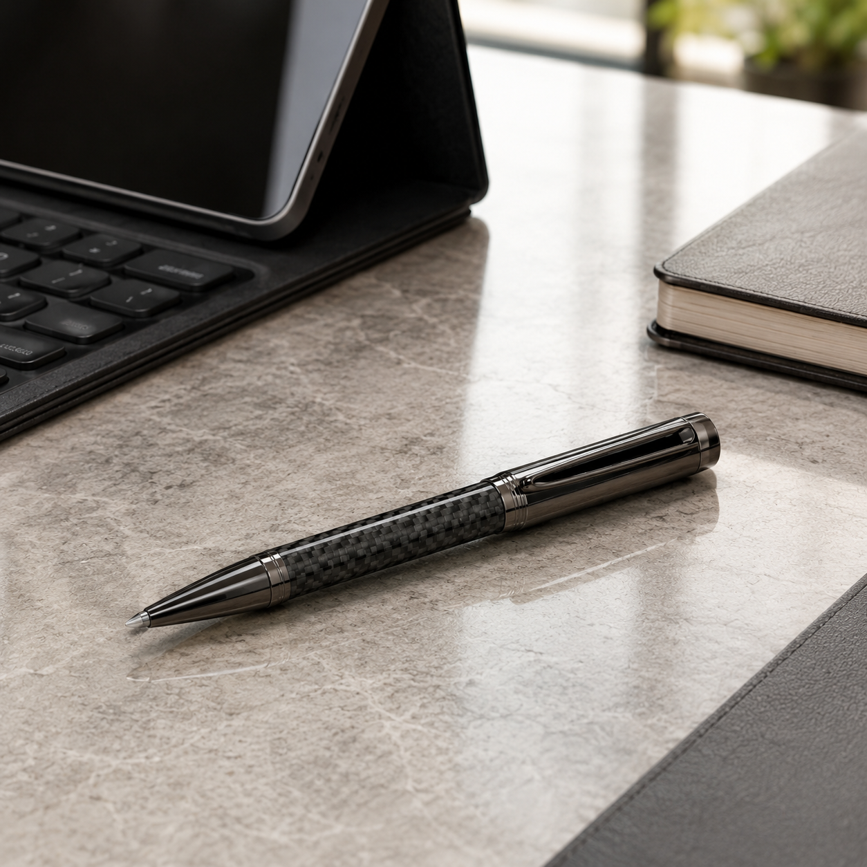 Valdo Carbon Fiber Gel Pen