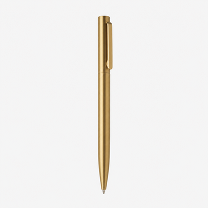 Valdo Minimal Brass Pen