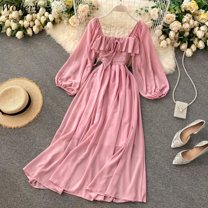 Woherb 21 Colors Solid Ruffle Chiffon Blouse Women 2026 Summer Fashion Vest Blusas Casual Loose Sleeveless Ladies Tops Shirt