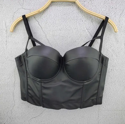 S M L XL 2XL 3XL Fashion Mesh Push Up Bralet Women's Corset Bustier Bra Night Club Party Sexy Cropped Top Vest fashion AW514