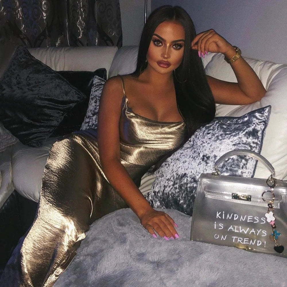 JULISSA MO Sexy Spaghetti Strap Backless Maxi Dress Women Satin Lace Up Trumpet Evening Dress Elegant Bodycon Party Dresses 2026
