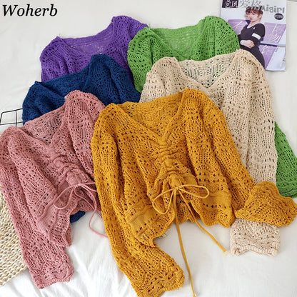 Woherb 21 Colors Solid Ruffle Chiffon Blouse Women 2026 Summer Fashion Vest Blusas Casual Loose Sleeveless Ladies Tops Shirt