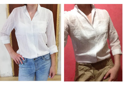 Chemisier Femme Womens Tops Fashion 2022 Summer Linen White Shirt Women Long Sleeve Blouse Korean Woman Clothes Roupas Femininas