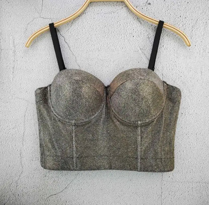 S M L XL 2XL 3XL Fashion Mesh Push Up Bralet Women's Corset Bustier Bra Night Club Party Sexy Cropped Top Vest fashion AW514