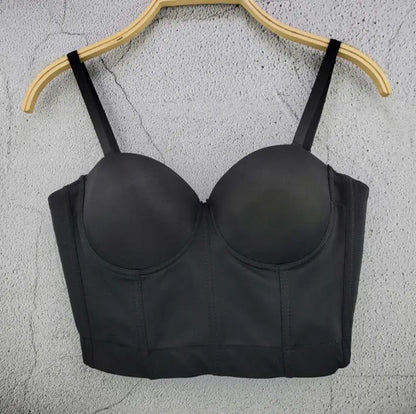 S M L XL 2XL 3XL Fashion Mesh Push Up Bralet Women's Corset Bustier Bra Night Club Party Sexy Cropped Top Vest fashion AW514